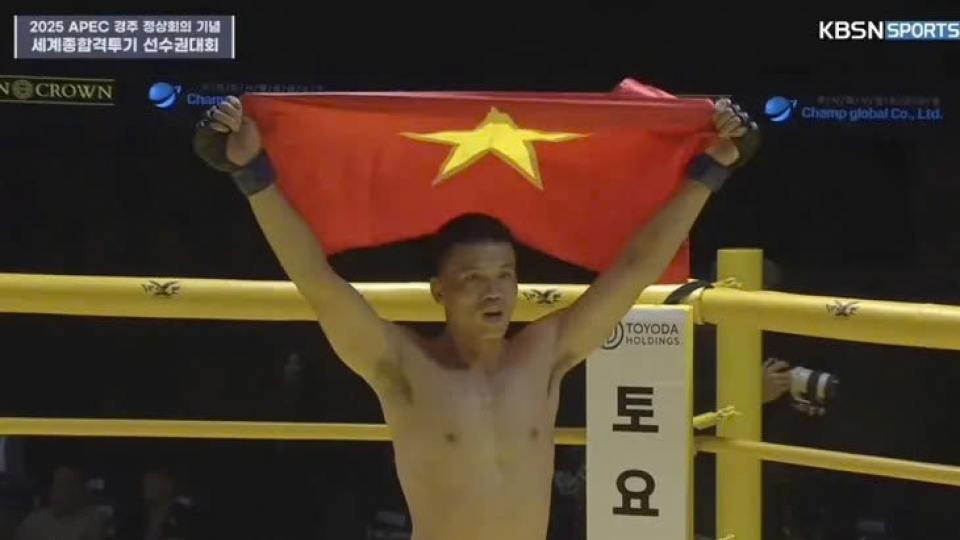 Vietnamese fighter wins gold at World MMA Competition